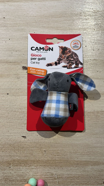 Gioco per gatti Topolino catnip - Camon