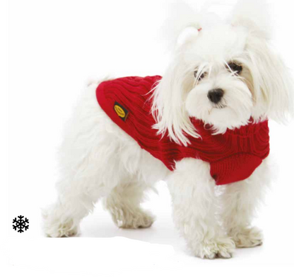 Maglione Treccia - Fashion Dog