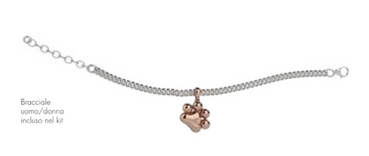 Bracciale con medaglietta incisa - Liu Jo Pets