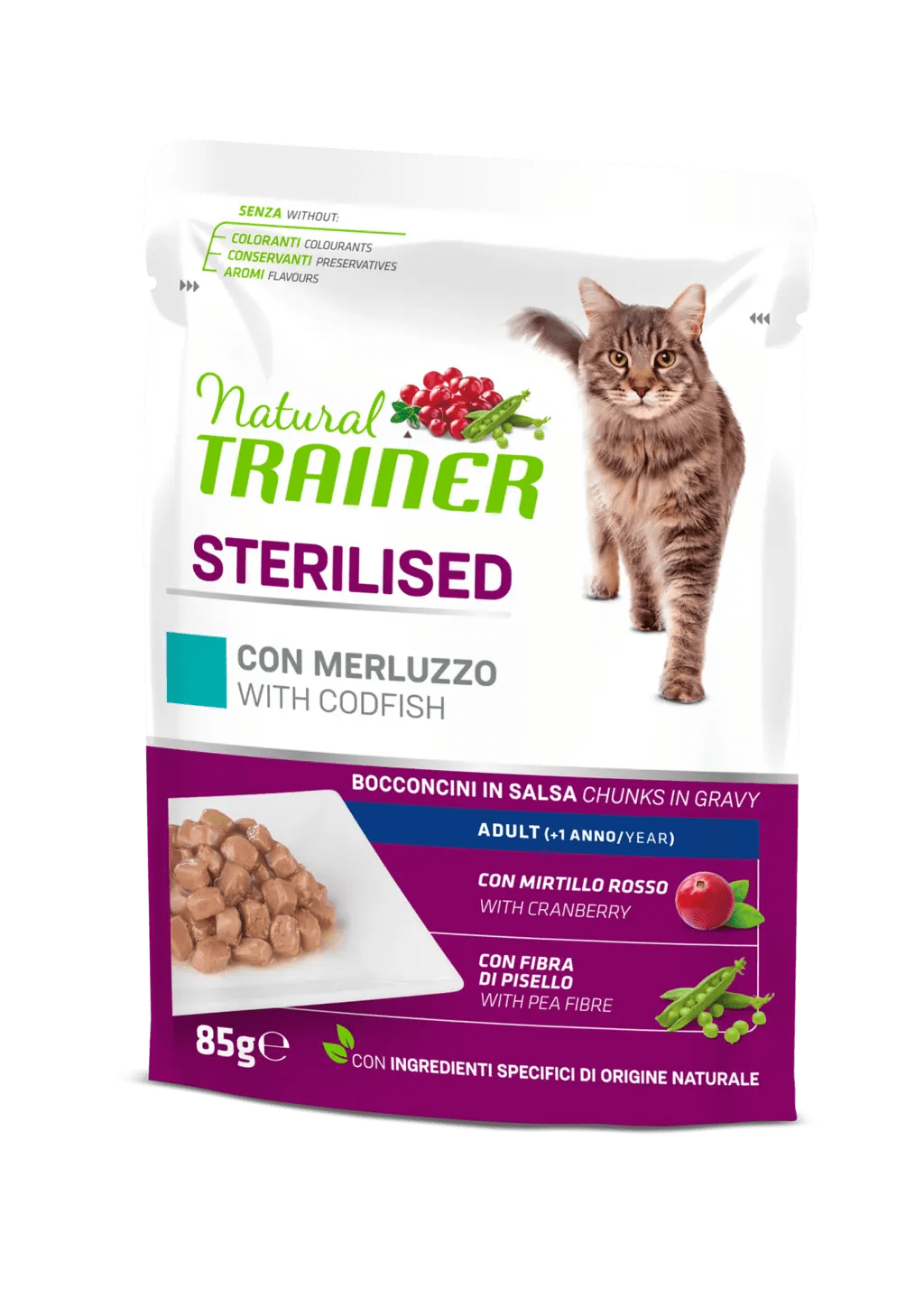 Buste Umido Gatto Sterilizzato - Natural Trainer