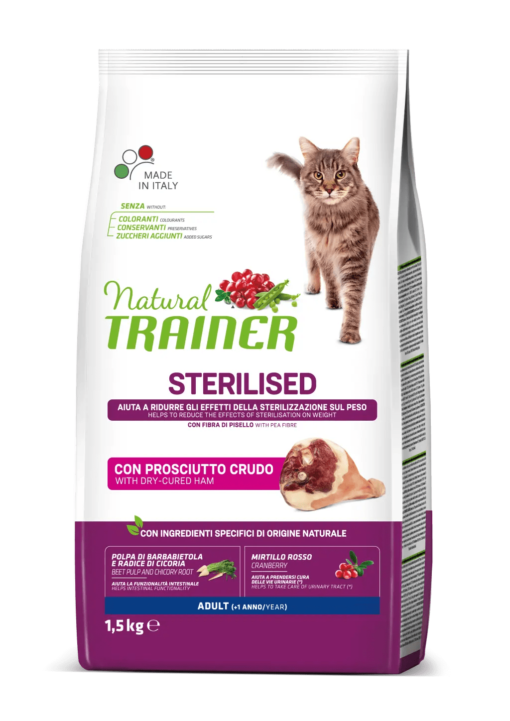 Crocchette Gatto Sterilizzato - Natural Trainer