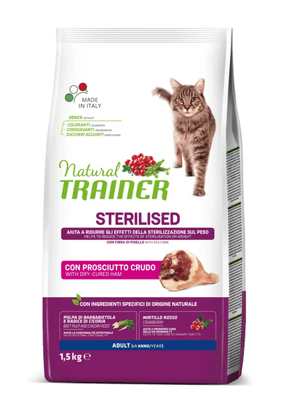 Crocchette Gatto Sterilizzato - Natural Trainer