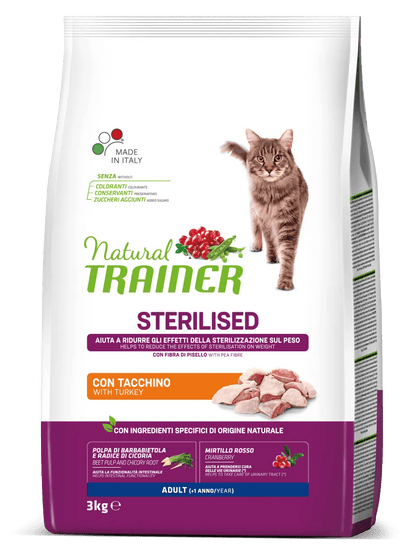 Crocchette Gatto Sterilizzato - Natural Trainer