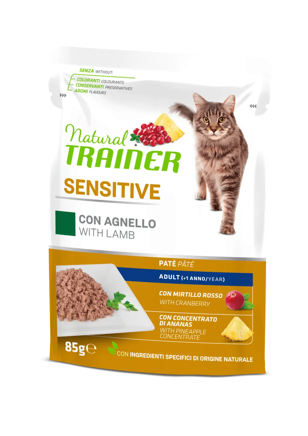 Buste Umido Gatto Sensitive - Natural Trainer