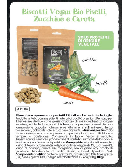 Biscotti Bio ''Buono'' Vegetali - Farm Company