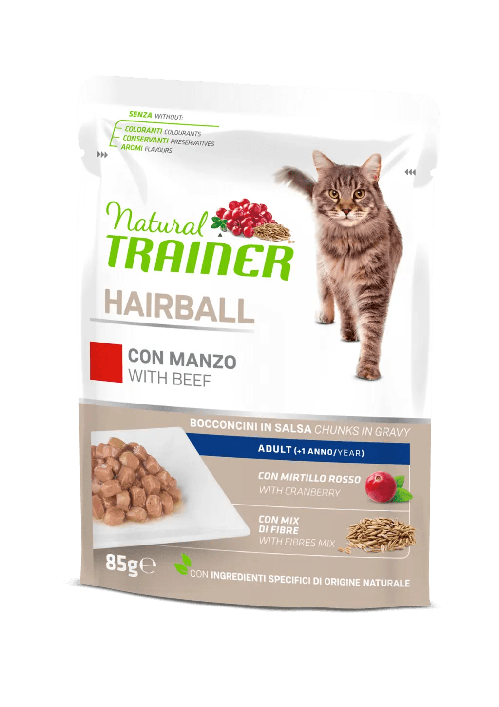 Buste Umido Gatto Hairball - Natural Trainer