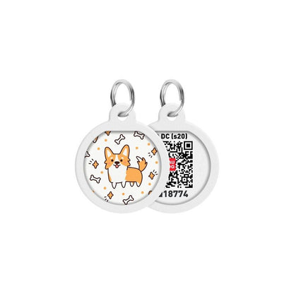 Medaglietta con QR Code - Waudog