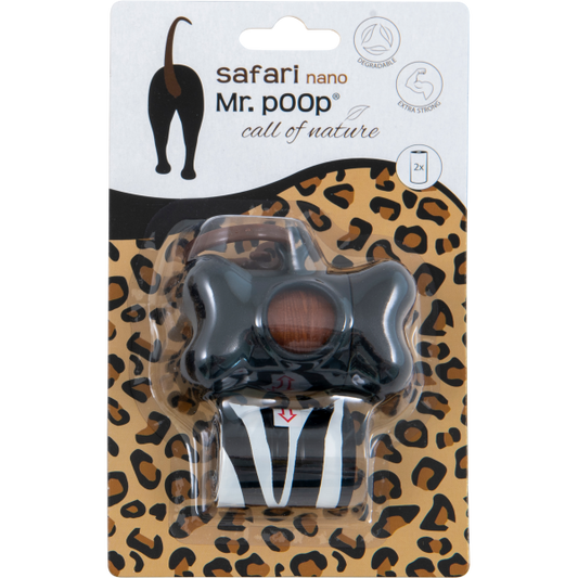 Porta Sacchetti ''Safari Nano'' - Mr.Poop